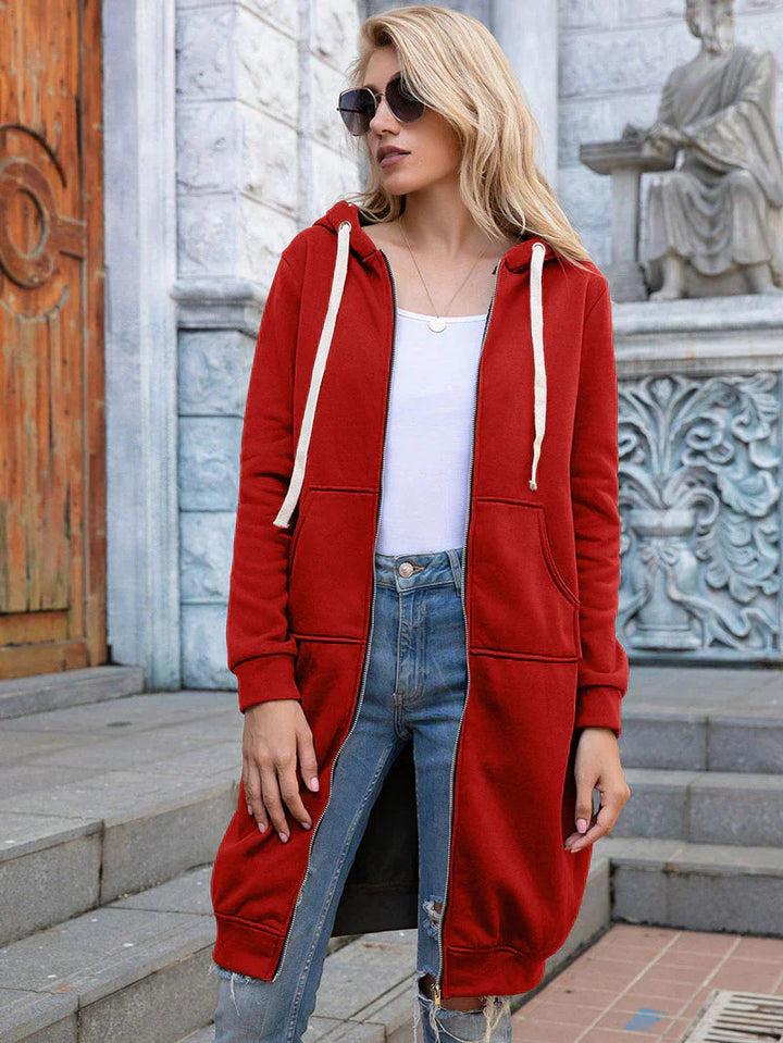 Sina | Damen Sweatshirt lang geschnitten für jeden Tag
