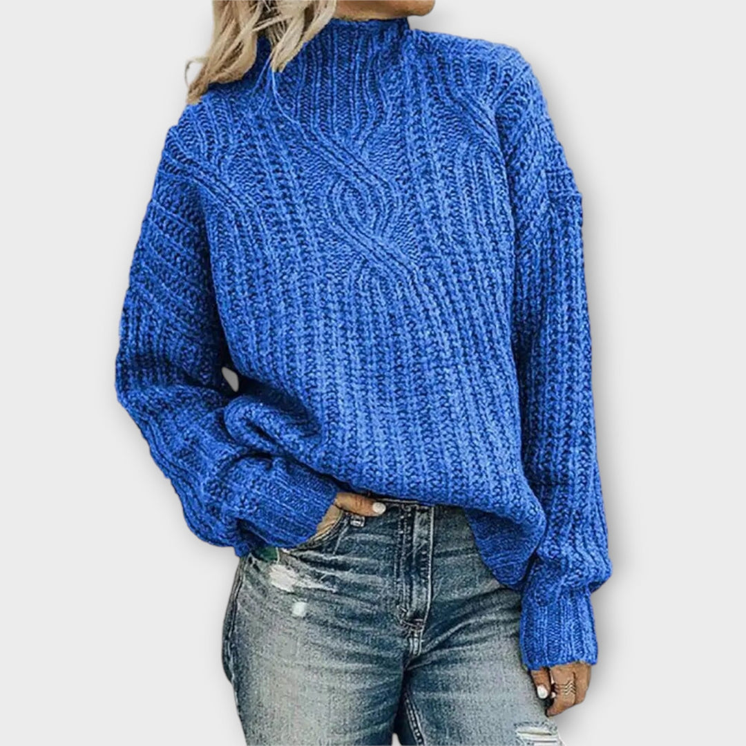 Sophie | Gemütlicher Strickpullover lässig und modern