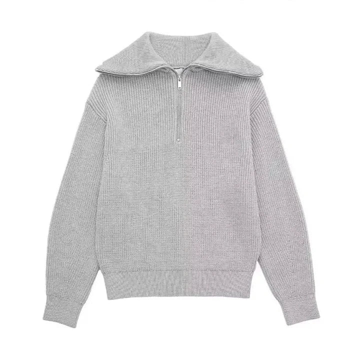 Sana | Pullover mit Reißverschluss im Casual-Stil