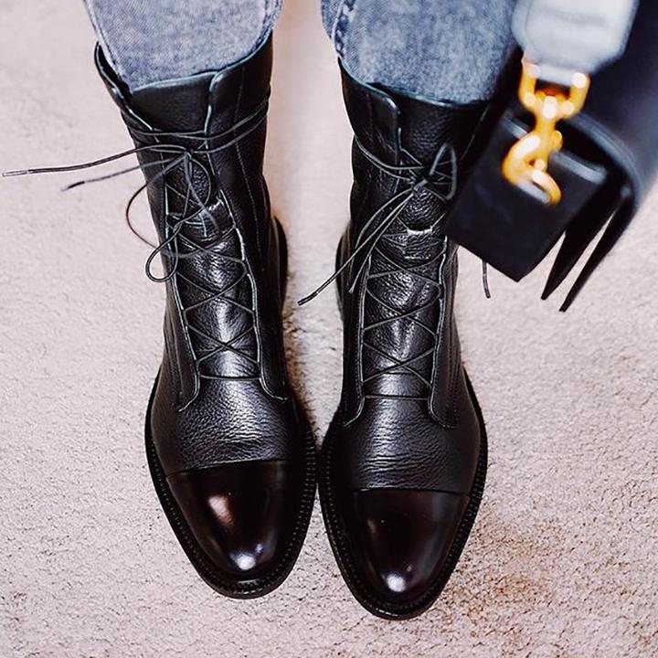 Venus | Premium-Stiefel mit hohem Blockabsatz