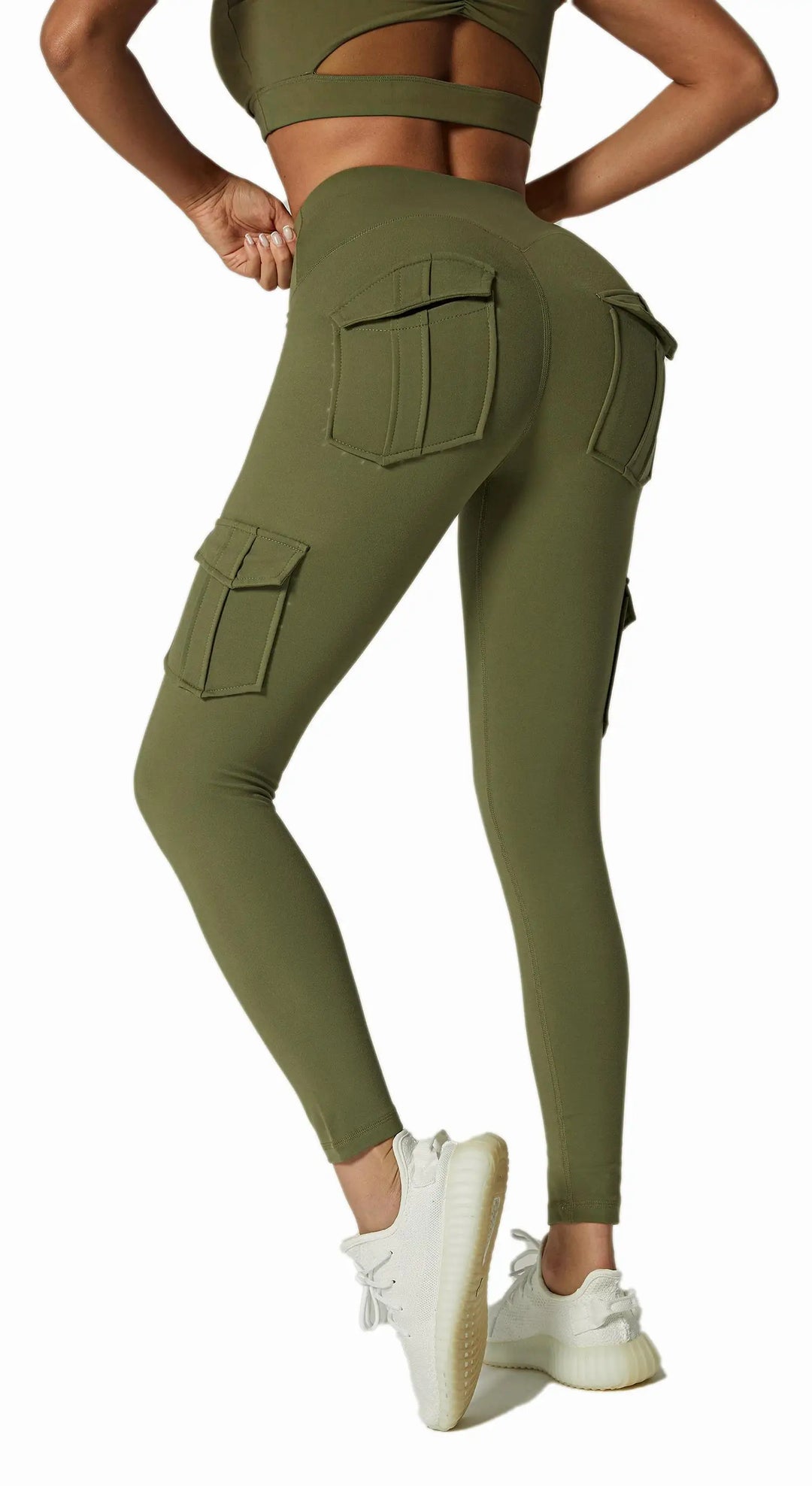 CARGOFIT | Cargo-Leggings mit Taschen für Sport und Alltag