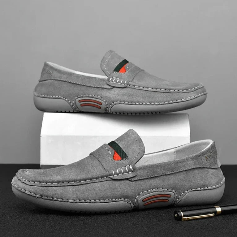 GENOVA ECHTE WILDLEDER LOAFERS für stilvolle City-Ausflüge