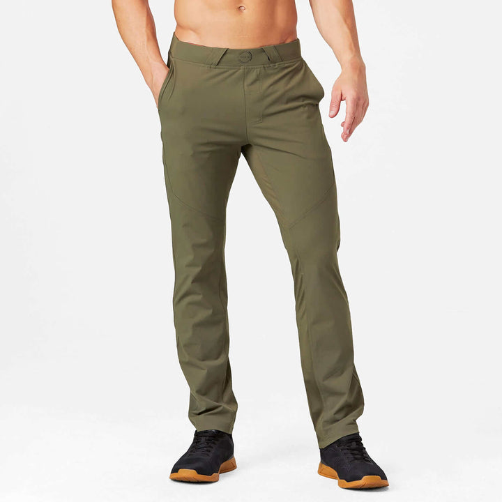 Ion Hose Olive mit bequemer Passform für den Alltag