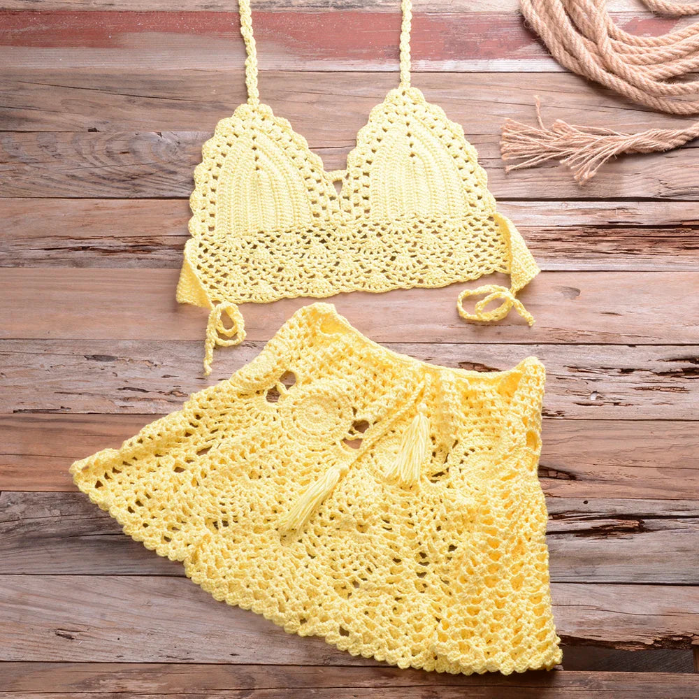 Breeze Knit Bikini | Luftig & stilvoll