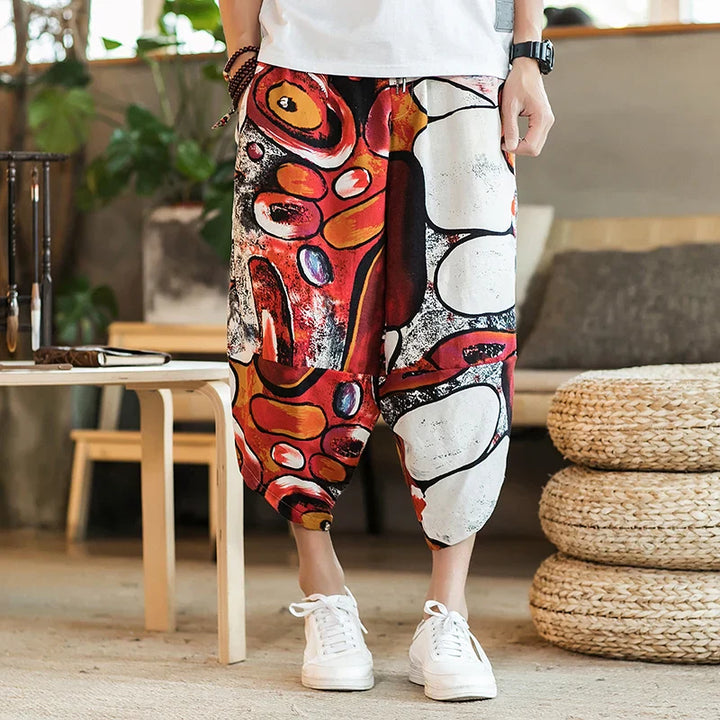 Frederick | Bequeme weite Hose für den Sommer