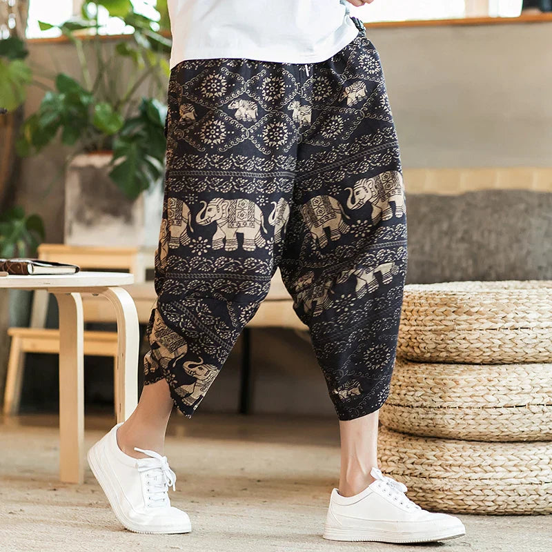 Frederick | Bequeme weite Hose für den Sommer