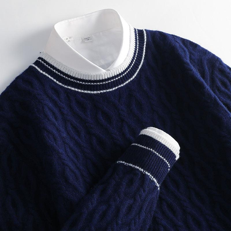 David | Stilvoller Herren Kaschmirpullover warm