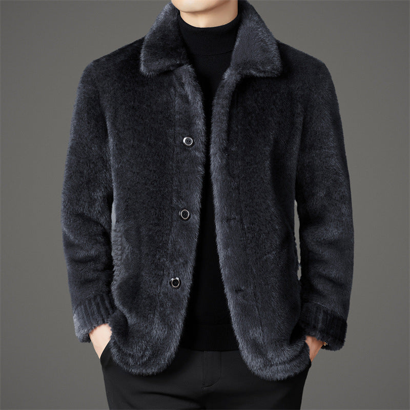 Hiro | Edle Jacke mit Kaschmir- und Nerzanteil