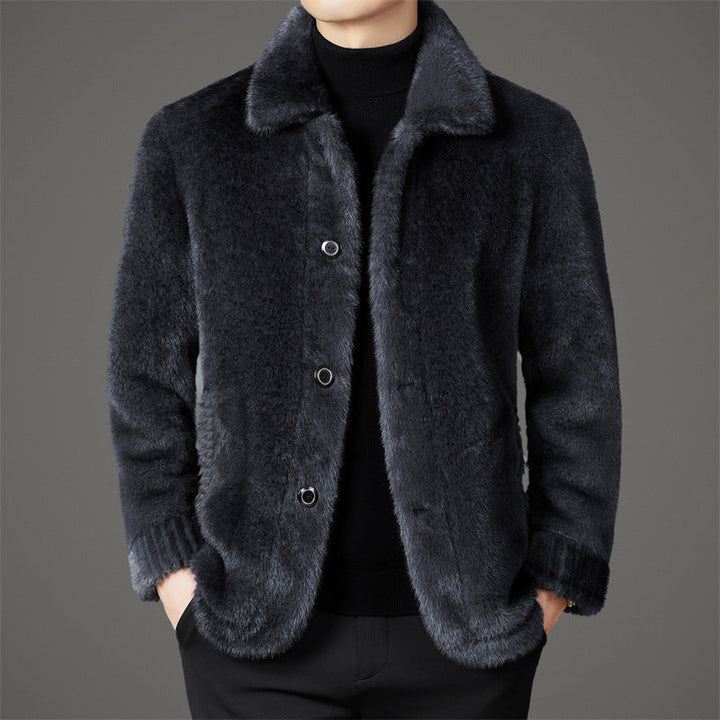 Hiro | Edle Jacke mit Kaschmir- und Nerzanteil