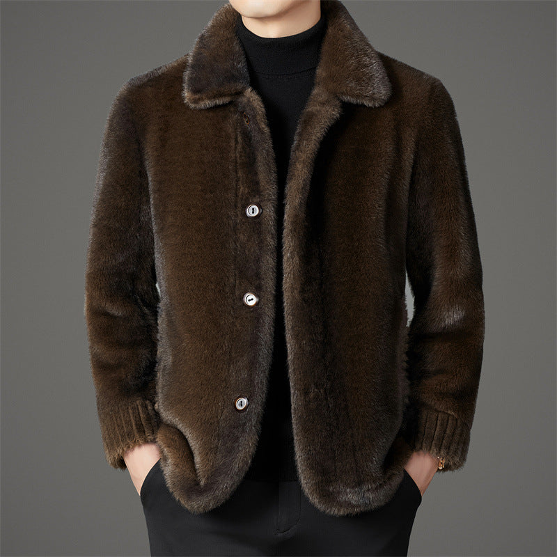 Hiro | Edle Jacke mit Kaschmir- und Nerzanteil