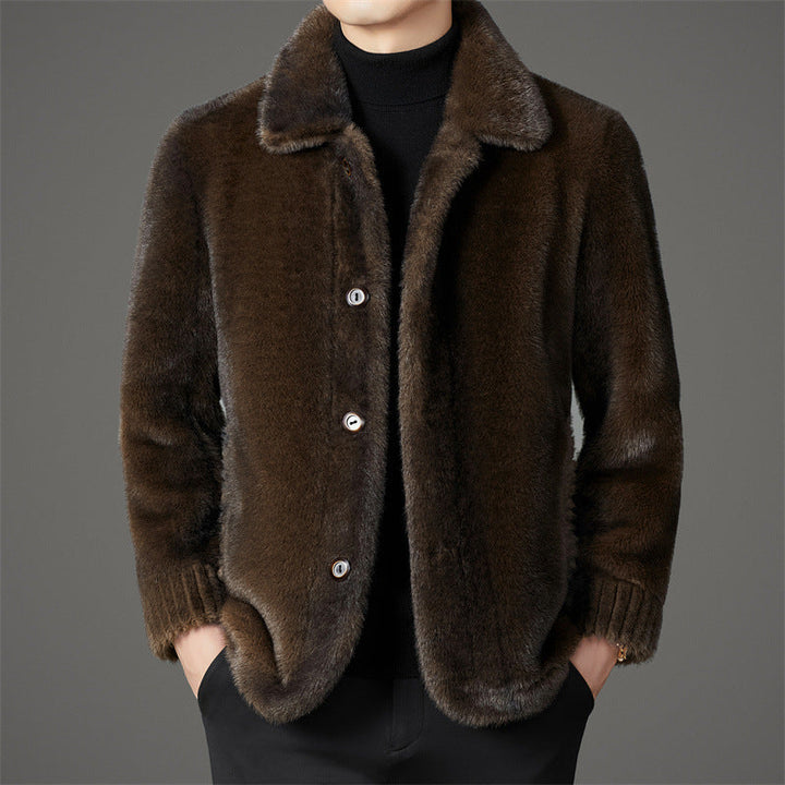 Hiro | Edle Jacke mit Kaschmir- und Nerzanteil