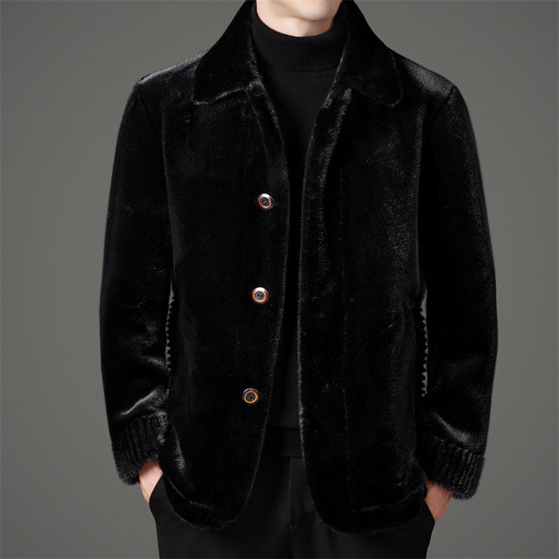 Hiro | Edle Jacke mit Kaschmir- und Nerzanteil