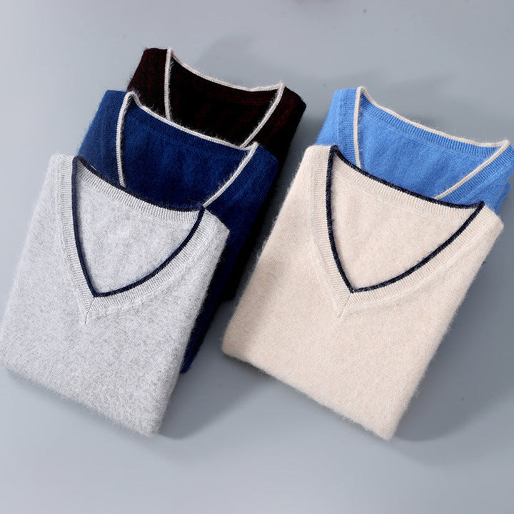 Herno | Warmer Kaschmirpullover mit Nerzanteil