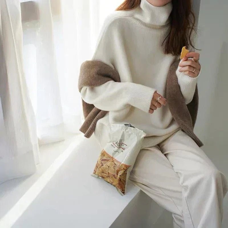 Nina | Trendiger Rollkragenpullover für Damen