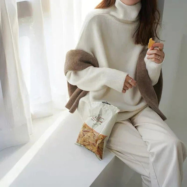 Nina | Trendiger Rollkragenpullover für Damen