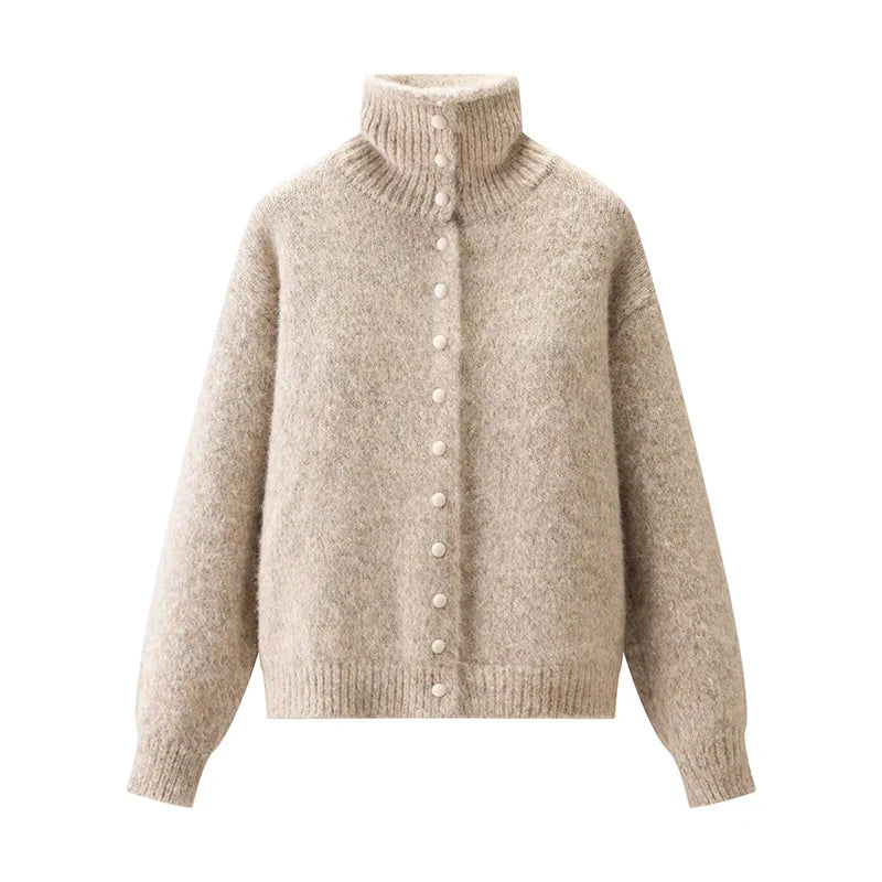 Theresa | Weicher Damen Strickcardigan modern geschnitten