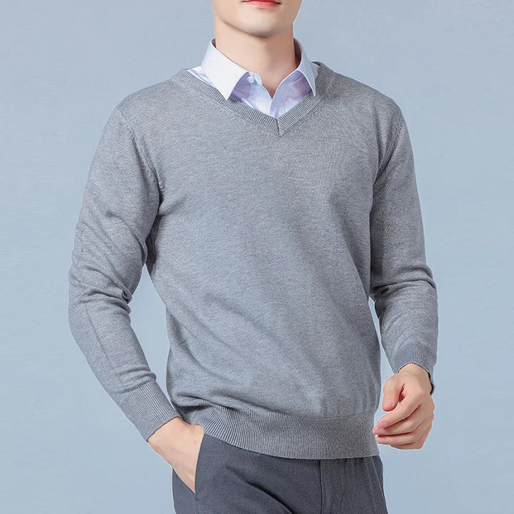 V-Ausschnitt Pullover | Klassisch, weich und zeitlos