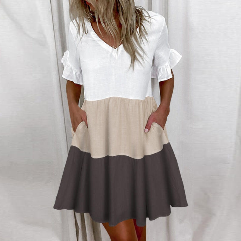 Layla | Sommerkleid mit femininen Rüschen