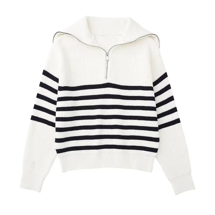 Sana | Pullover mit Reißverschluss im Casual-Stil