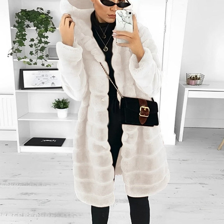 LENA | Modischer Damenmantel mit weicher Textur