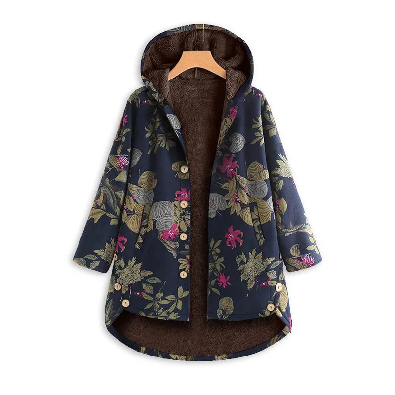 Florentine | Jacke im Vintage-Stil mit Blumenprint