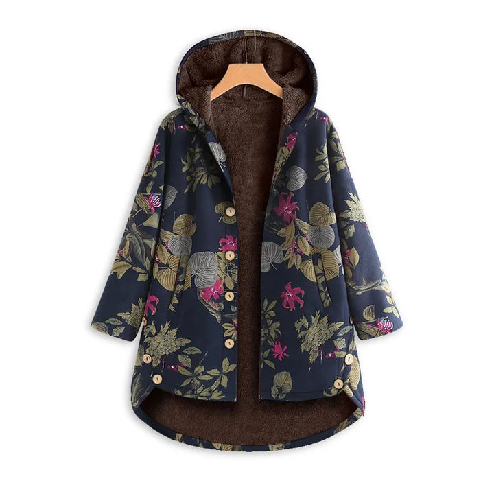 Florentine | Jacke im Vintage-Stil mit Blumenprint