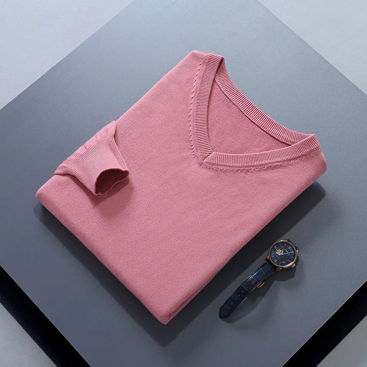 V-Ausschnitt Pullover | Klassisch, weich und zeitlos