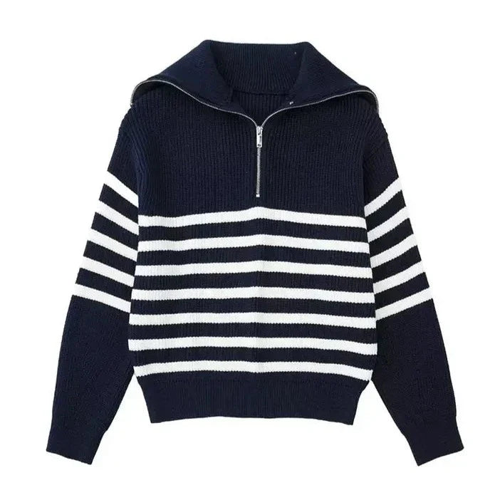 Sana | Pullover mit Reißverschluss im Casual-Stil