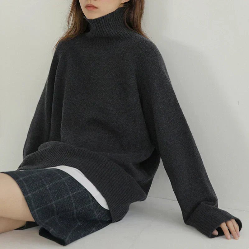 Nina | Trendiger Rollkragenpullover für Damen