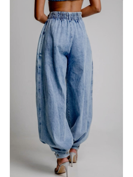 Claudia | High-Waist Balloon-Jeans für den Alltag