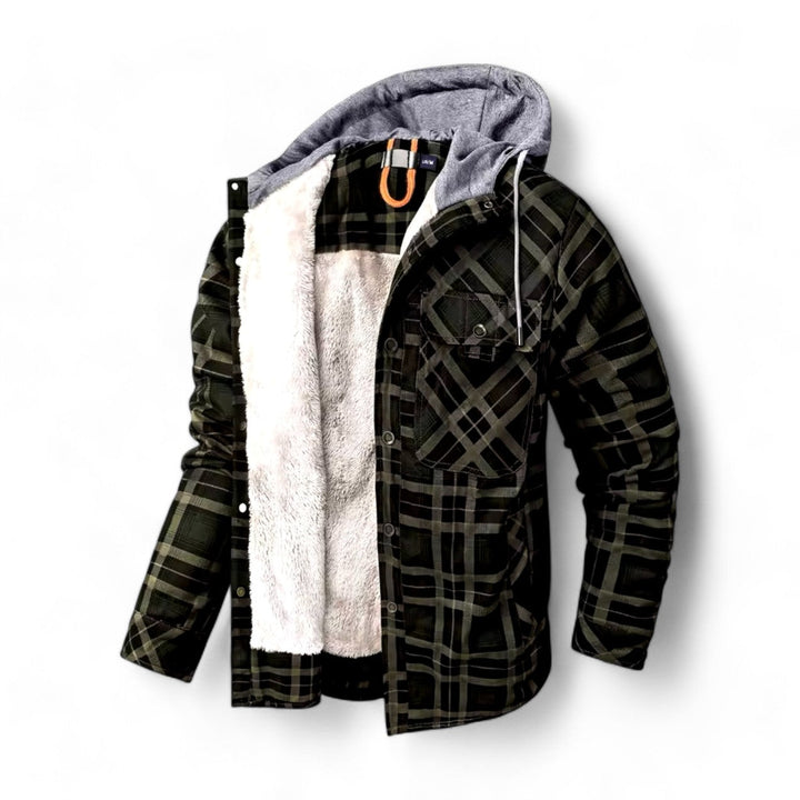 Luca | Gefütterte Herrenjacke für kalte Wintertage