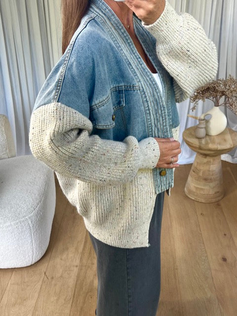 Yvonne | Klassische Damen-Jeansjacke mit Stil