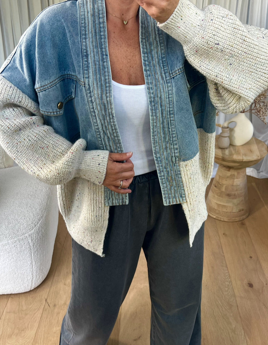 Yvonne | Klassische Damen-Jeansjacke mit Stil