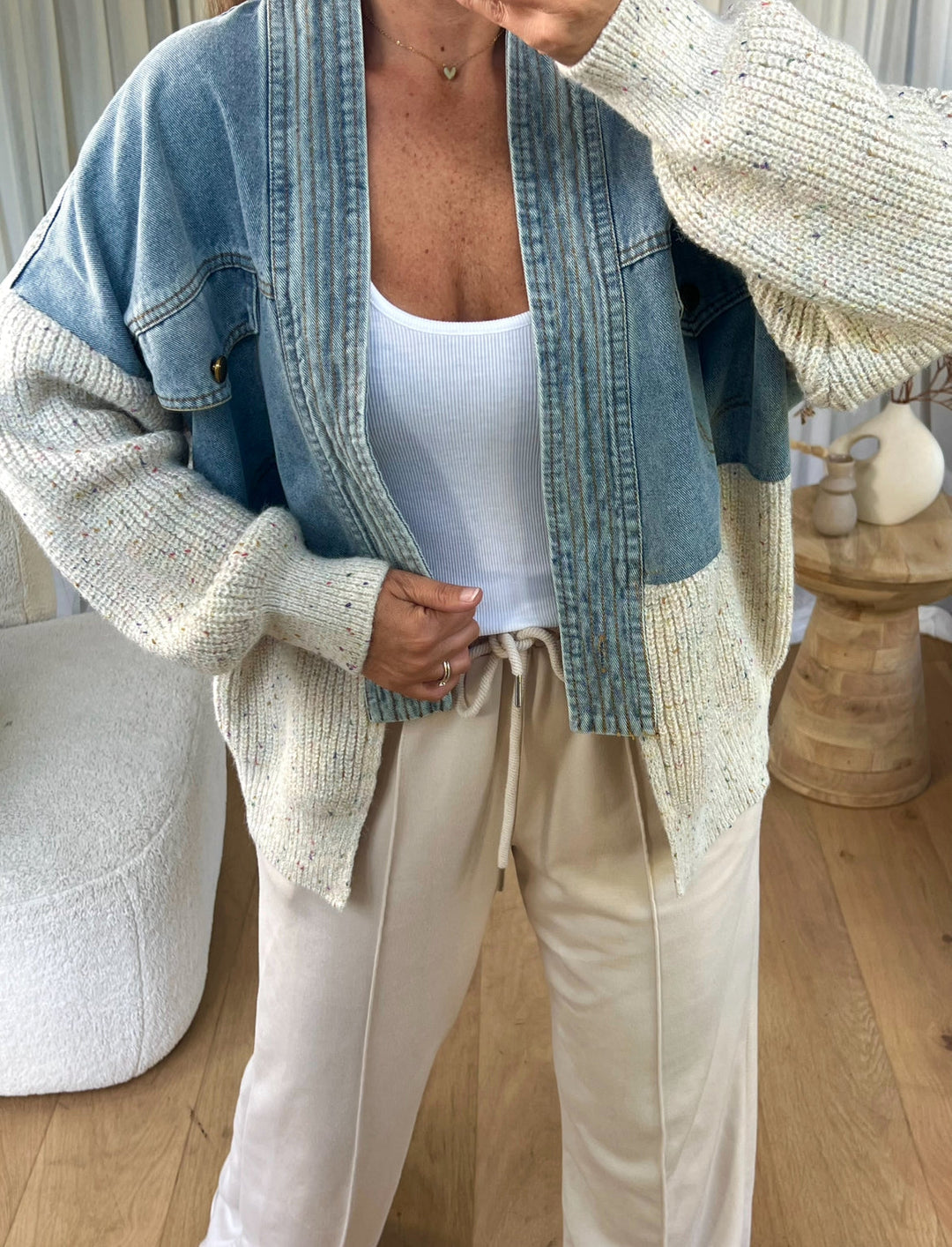Yvonne | Klassische Damen-Jeansjacke mit Stil