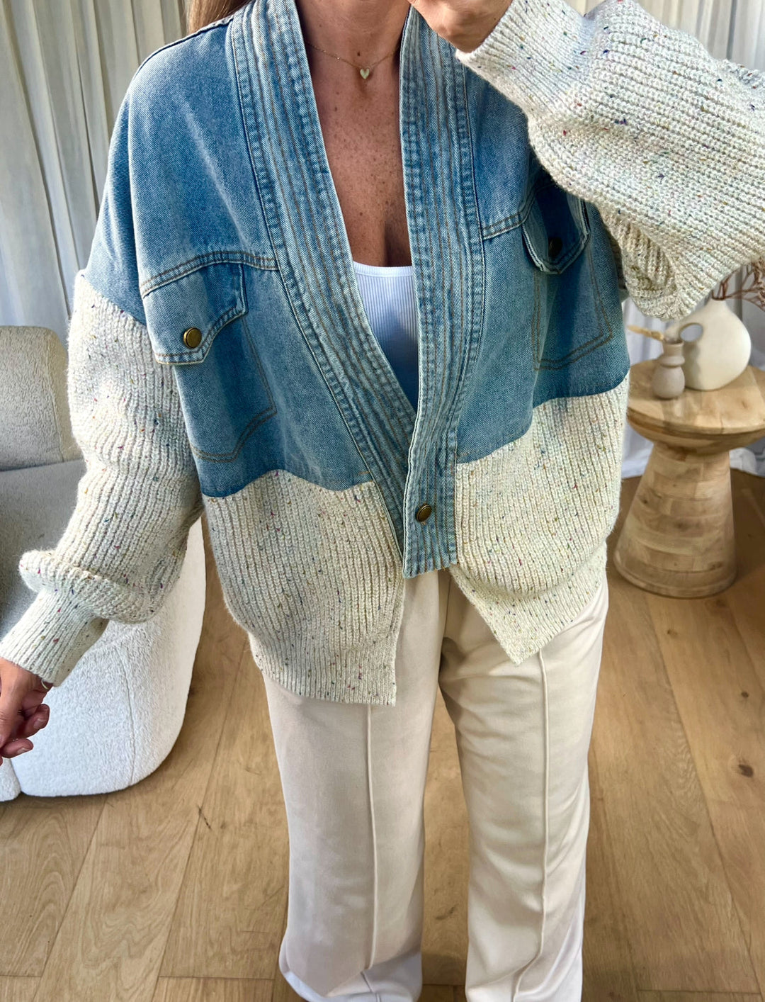 Yvonne | Klassische Damen-Jeansjacke mit Stil