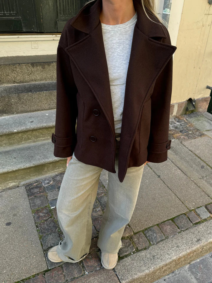 Sandra | Klassische Übergroße Jacke für kalte Tage