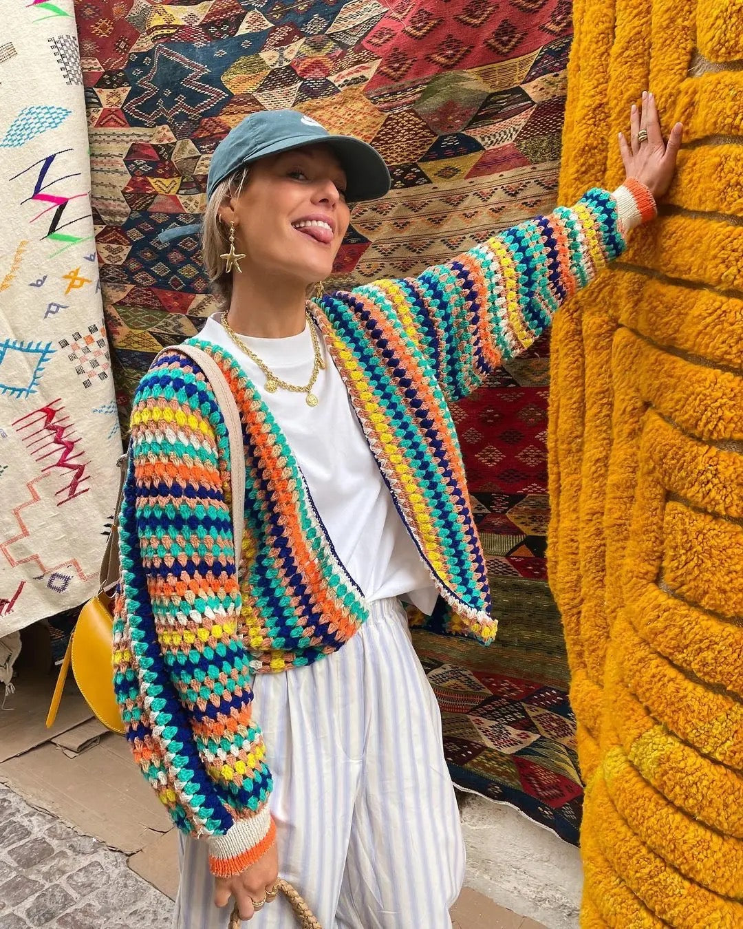 Nicki | Stilvolle Strickweste für Herbst und Frühling