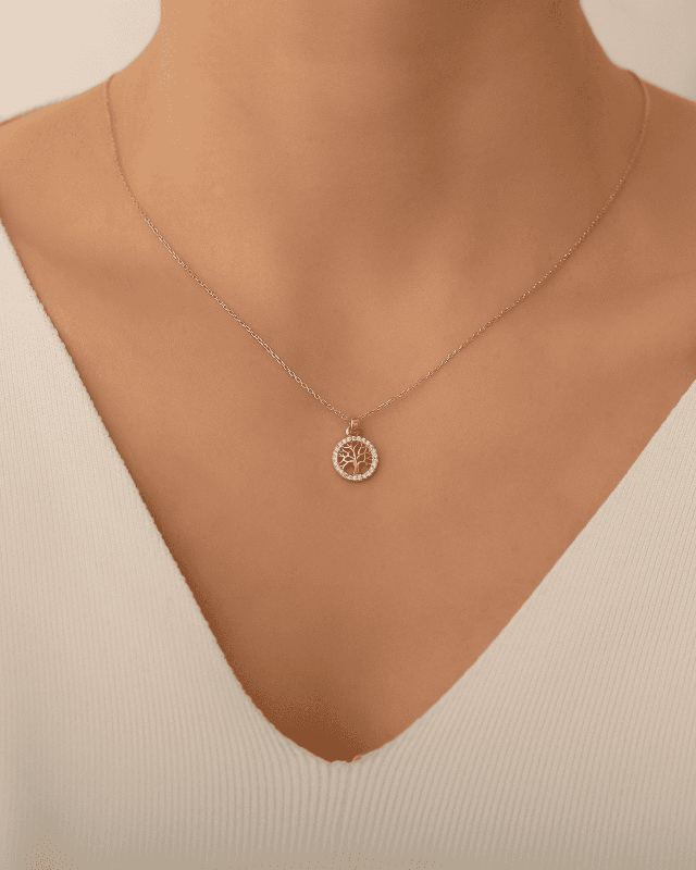 Mira | Elegante Shiny Lifetree Halskette