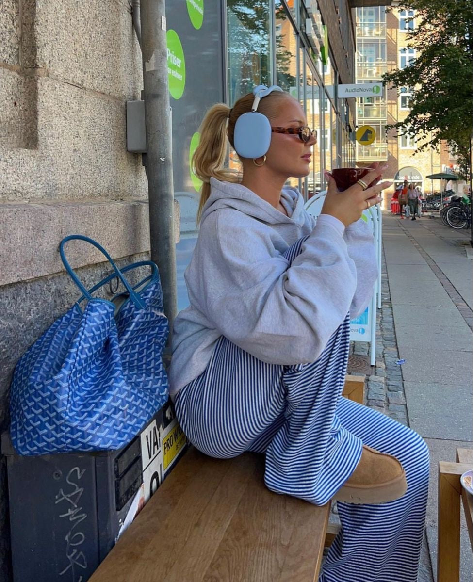 Isabel | Elegante Damen-Hose gestreift klassisch