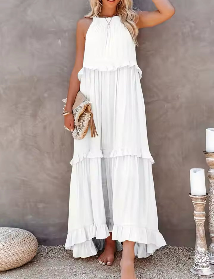 Stella | Ärmelloses Kleid mit Bauchbinde für den Sommer