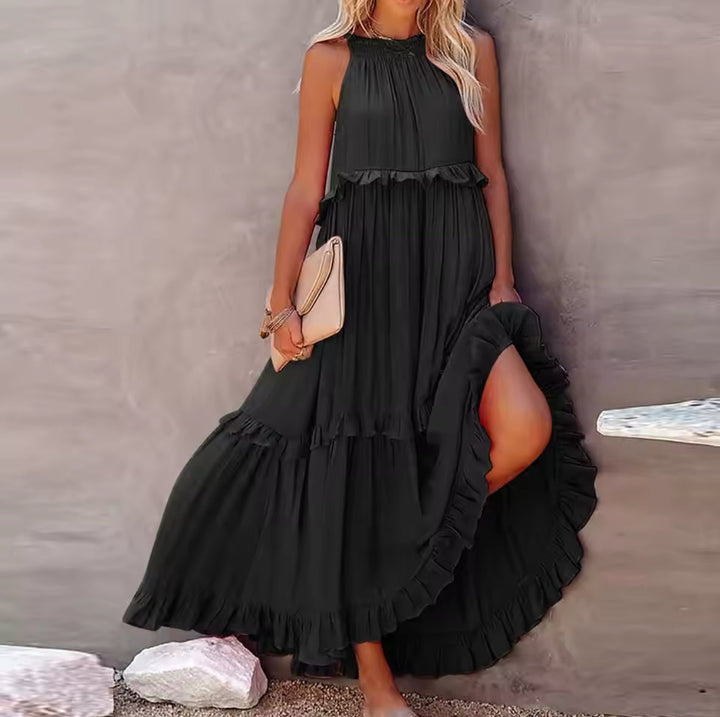 Stella | Ärmelloses Kleid mit Bauchbinde für den Sommer