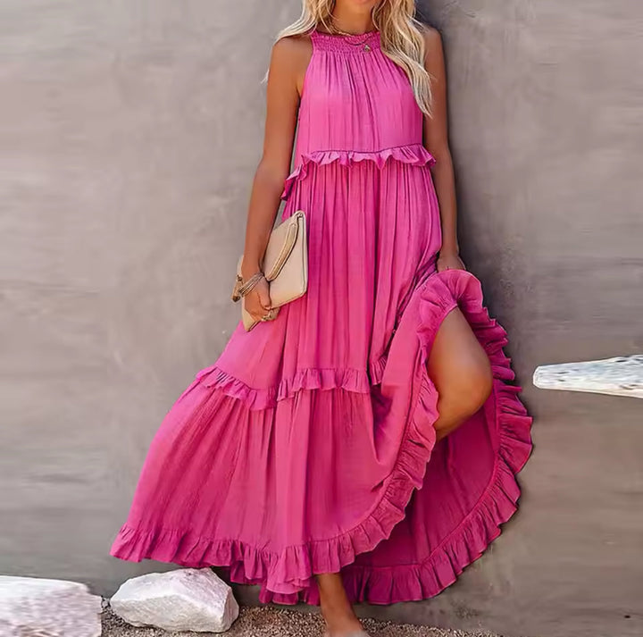 Stella | Ärmelloses Kleid mit Bauchbinde für den Sommer
