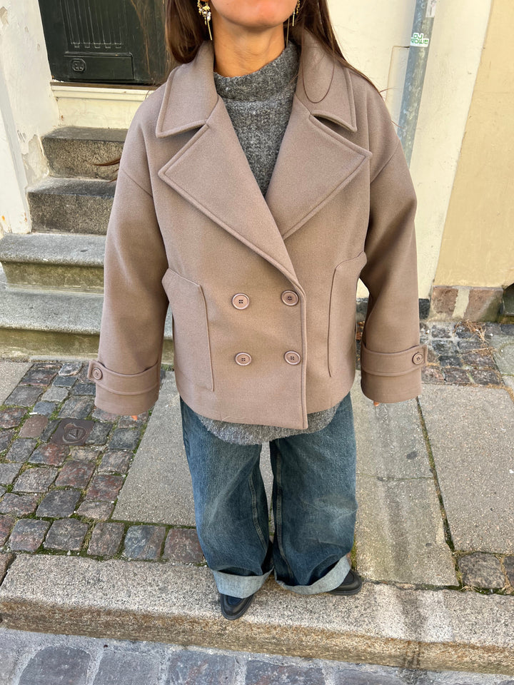 Sandra | Klassische Übergroße Jacke für kalte Tage