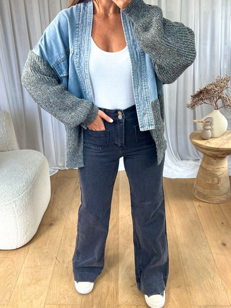 Yvonne | Klassische Damen-Jeansjacke mit Stil