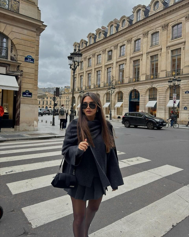 Amelie | Eleganter Cape-Coat für kühle Tage