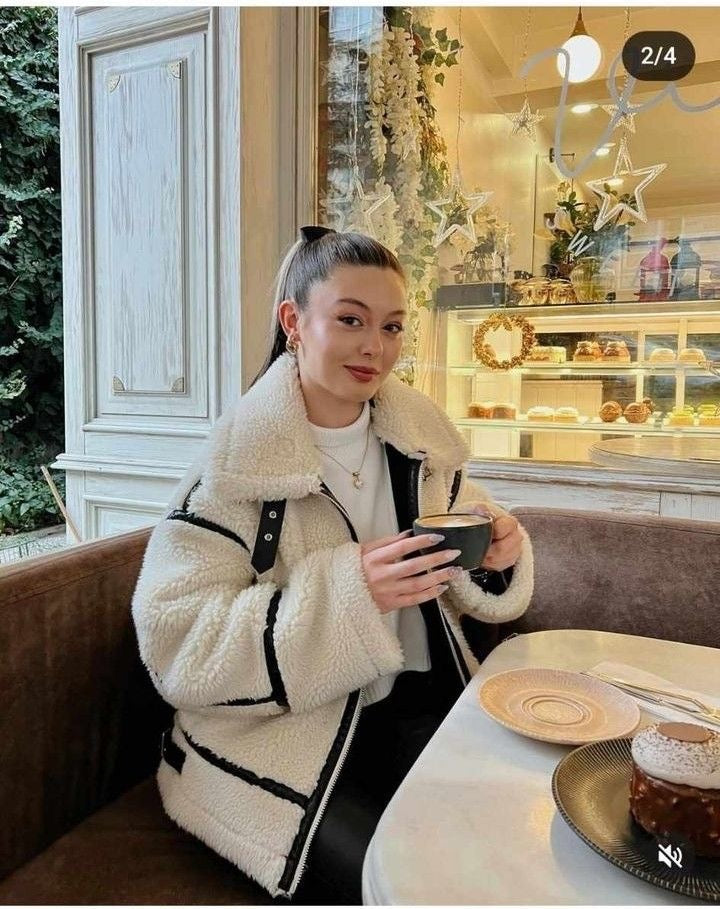 Yuna | Teddyfellmantel für kalte Wintertage