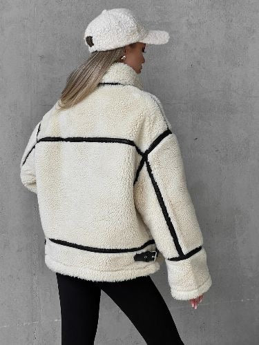 Yuna | Teddyfellmantel für kalte Wintertage