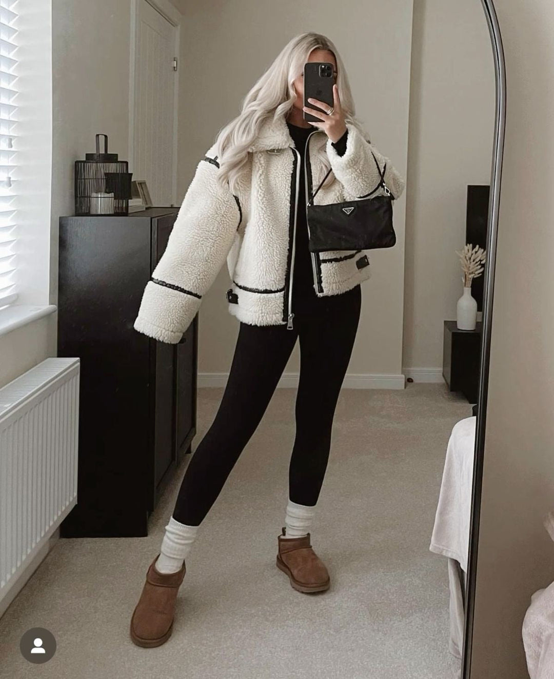Yuna | Teddyfellmantel für kalte Wintertage