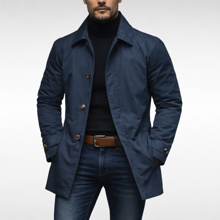 Leon | Eleganter Herrenmantel mit modernem Schnitt