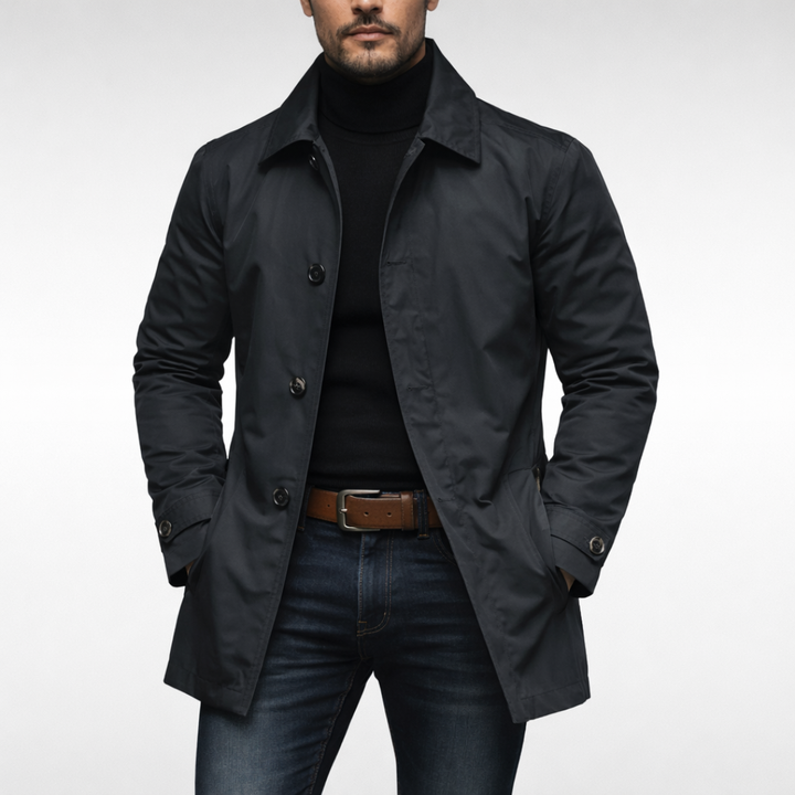 Leon | Eleganter Herrenmantel mit modernem Schnitt
